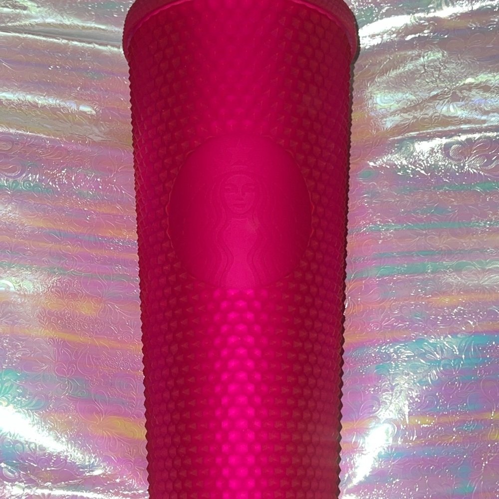 Starbucks Pink Textured Tumbler